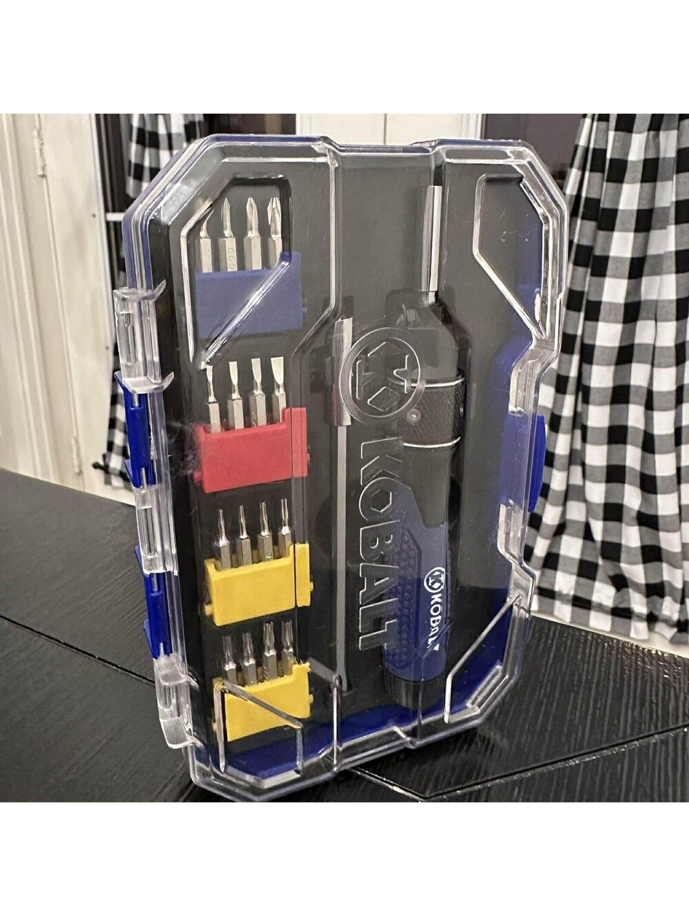 KOBALT 18 Pc Double Drive Mini Precision Screwdriver Set Ext Bar Bits Case EUC
